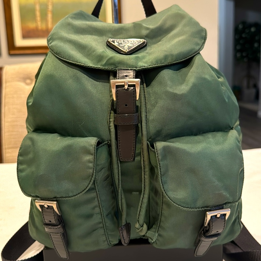 Authentic Prada small backpack - Picture 2 of 13